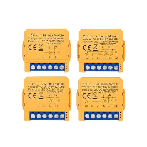 Módulo interruptor atenuador inteligente de 1 vía para regular iluminación 2