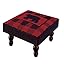Buffalo Check Bear Stool