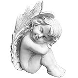 Photo Gallery zxhstore resina adorabile cherub angels statues, addormentato angel angel wings angel sculpture for arredamento all aperto o patio (color : gray, size : 5..9" x 3.9" x 7.9") Photo Gallery zxhstore resina adorabile cherub angels statues, addormentato angel angel wings angel sculpture for arredamento all aperto o patio (color : gray, size : 5..9" x 3.9" x 7.9")