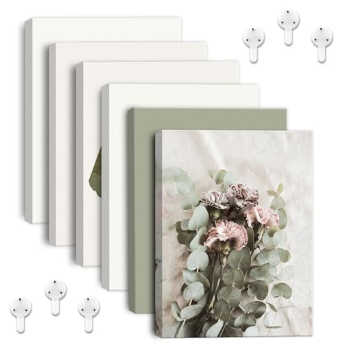 Tableau feuille d'eucalyptus verte BINCUE pour décoration murale