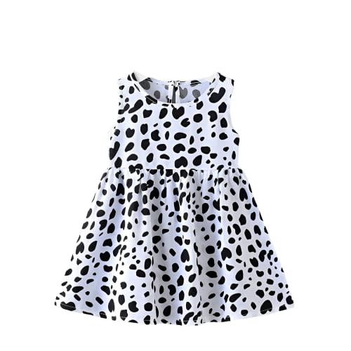 Little Baby Toddler Girls' Short-Sleeve and Sleeveless Sets Summer Beach Sundress