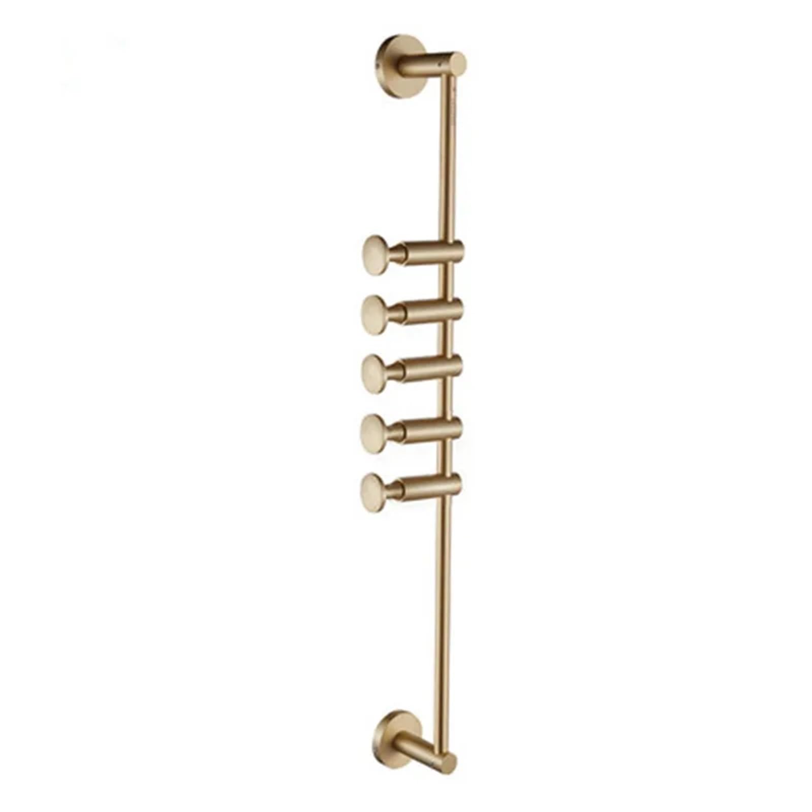 UALXPAO Brass Robe Hook Wall Mounted Brass Cloth Hanger Wall Hook