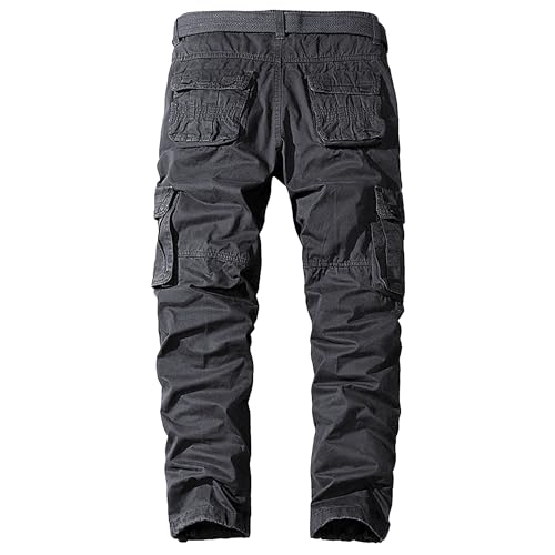 Men's Cargo Pants Regular Fit Tactical Pants Casual Loose Fit Outdoor Beach Travel Work Sweatpants2