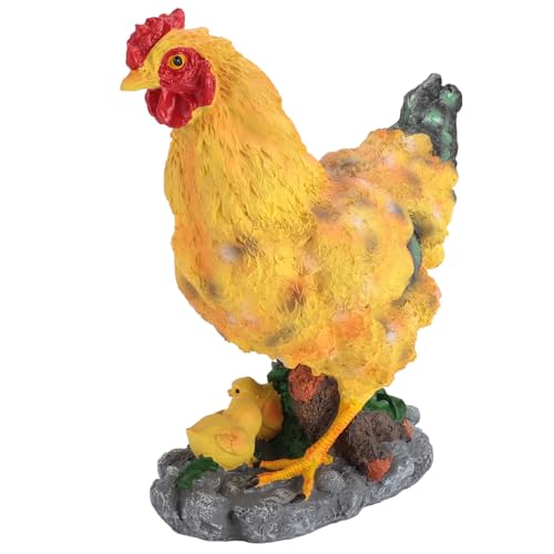 Statue d'extérieur poussin en résine haute qualité au design réaliste - 8
