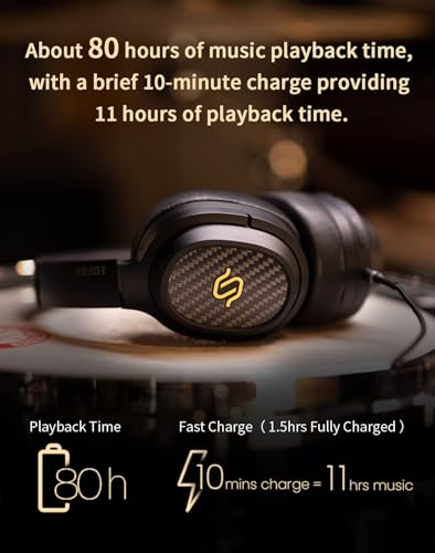 Image of Edifier STAX Spirit S3 Wireless Planar Magnetic Headphone, Bluetooth Hi-Fi Headphone with Hi-Res & Snapdragon Sound with Mic for Audiophiles, Home, Studio