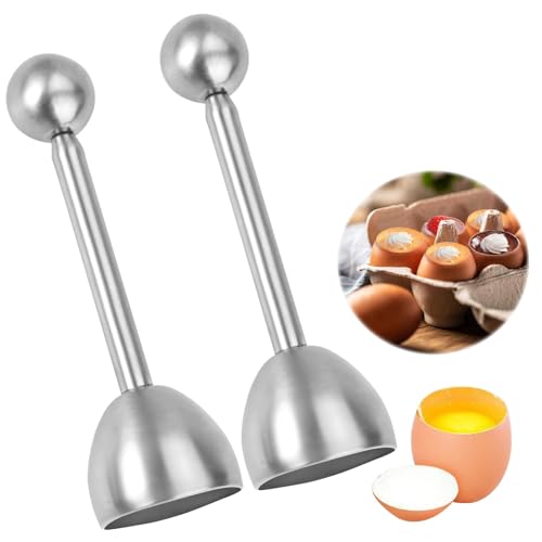 Rairsky Egg Shell Opener, Stainless Steel, 13 x 3.8cm
