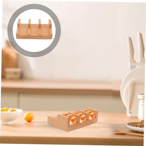 Soporte Japonés de Madera para Rollos de Sushi miniatura 4