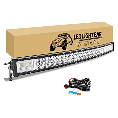 Barre de led 4x4 incurvé RIGIDON 540W éclairage longue portée offroad