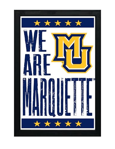 Limited Edition Marquette Golden Eagles Poster Art Print - Gifts for Marquette Fans - 13x19" (No Frame)