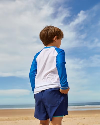 Image of maamgic Boys Swim Trunks with Compression Liner Toddler Stretch Swim Shorts