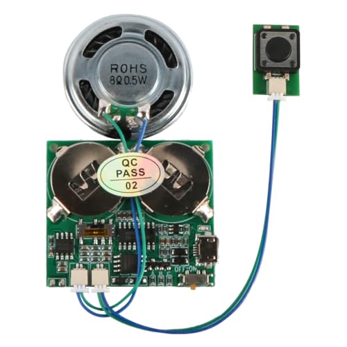 Tiardey Módulo de música DIY con Descarga USB, Tarjeta de