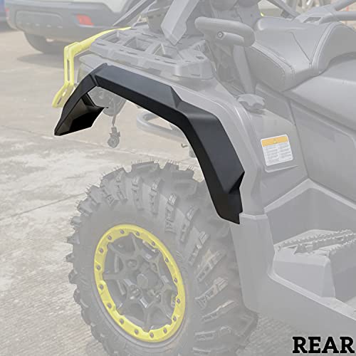 Image of Fender Flares for Can Am Outlander, Extended Front & Rear Mud Flaps Mud Guards for Can-Am Outlander 500 570 650 800R 850 1000 Max 2013-2021 Accessorries (Replace #715001764)