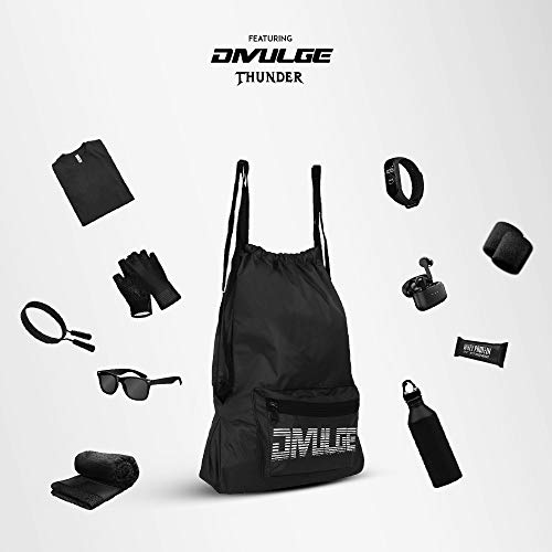 Image of DIVULGE Thunder Drawstring Daypack bag, Sports bag, Gym bags With Zip pocket (16 L Backpack)