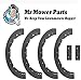 Mr Mower Parts Snow Blower Paddle Set Compatible with MTD and Cub Cadet # 731-0287, 731-0780, 731-0780A, 731-0781, 731-0781A, 731-0782, 753-0613, 931-0780, 931-0780A, 931-0781, 931-0782, 931-0782A