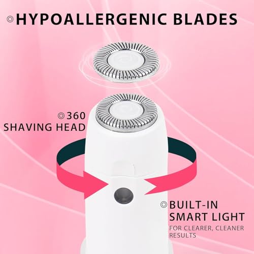 Image of Facial Hair Removal Machine For Face, Chin, Cheek, Eyebrow, Upper Lip Hair Removal for Women, USB RECHARGEABLE Epilator Machine for Women