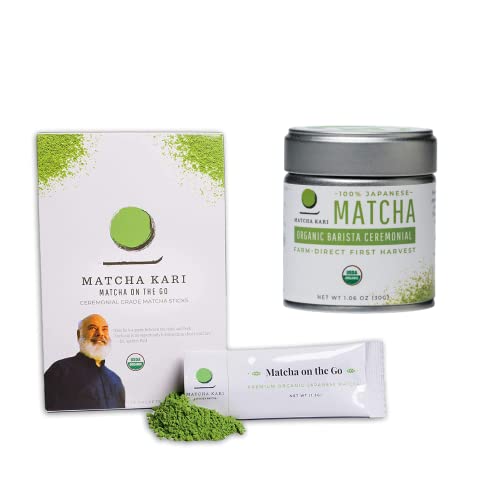 Té verde matcha en polvo orgánico 12 sobres 1.5 g