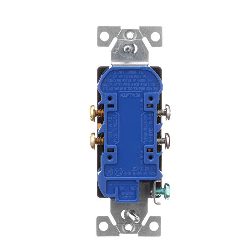 Image of Eaton TR1107RB-SP-L Designer Duplex Receptacle, 15A, 125V, Oil Rubbed Bronze