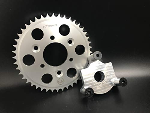 CDHPOWER Rear Hub Adapter 1" and 40T Sprocket - for 2 Stroke