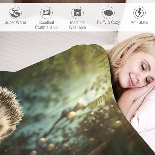 Couverture hérisson pour soirées cocooning au salon - 4