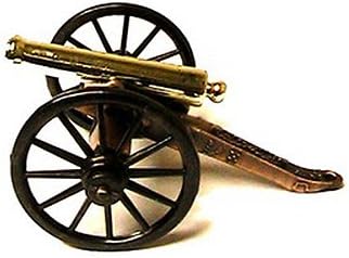Miniature Napoleon Civil War Cannon Metal Figurine