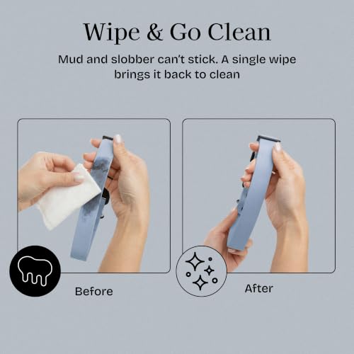 Fei & Eve Waterproof Dog Leash, Odor-Proof PVC, Wipe Clean, Quick Dry, 6FT by Fei and Eve - Used condition - Image 5
