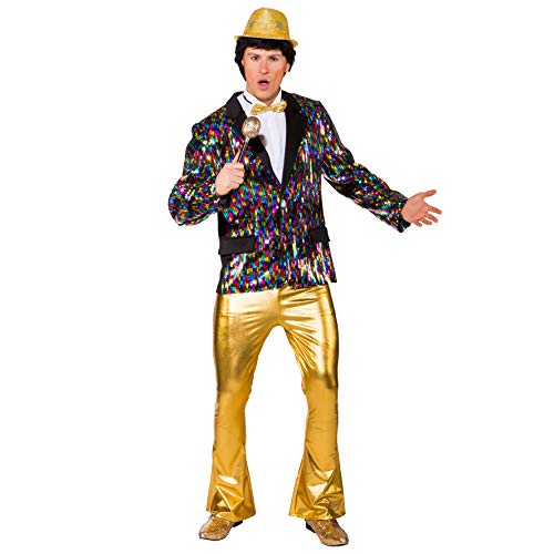 Schlaghose für Herren - Gold - Gr. L XL