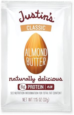 Justins, Almond Butter Classic Squeeze Pack, 1.15 Ounce