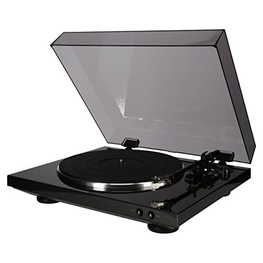 Denon DP-200USB Giradischi Automatico, Nero