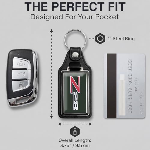 Image of Brotherhood Car Key Chain for Camaro - Classic Models Keychain for Men and Women Gift Key Ring - -