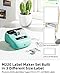 Phomemo Label Maker, M220 Thermal Label Printer, Portable Bluetooth Wireless Inkless 3 Inch Barcode Printer, Great for Home, School & Office, Compatible with Phone, PC, with 3 Label