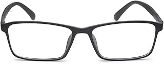 Jcerk Reading Glasses Black +4.25 Strength Fashion Readers Eyeglassess