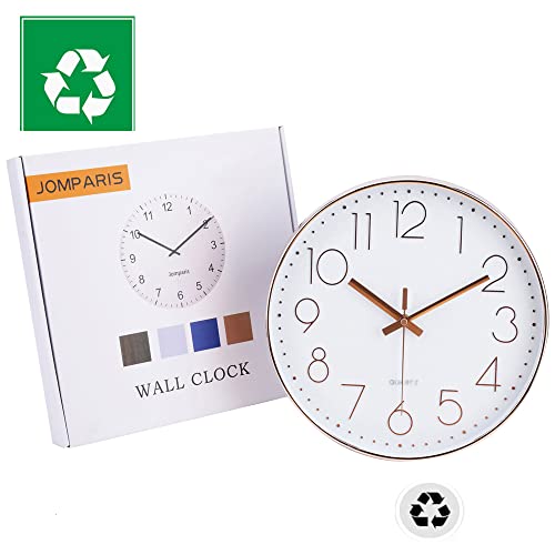 Jomparis DINOSAUR CLOCK Modern 12 Inch Battery Operated Non-Ticking Silent Sweep Movement Wall Clock Decorative thumb #7