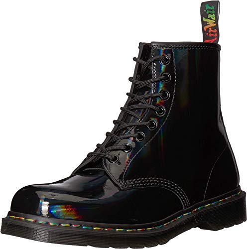 Image of Dr. Martens Men's Re-Invented Eight-Eye Ankle Boot Aztec Crazyhorse Leather 6 B(M) US Women / 5 D(M)