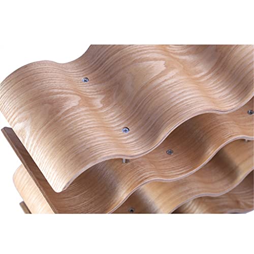 Soporte para botellas tipo vino de madera Acacia miniatura 5