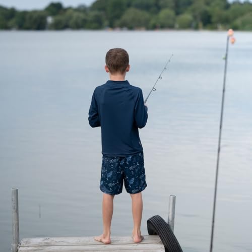 Image of JAN & JUL UV Swim Shorts and Long Sleeve UV Shirt for Toddlers