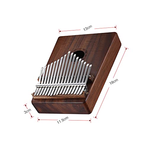 Btuty 17 touches Piano à pouce Thumb Piano Kalimba Mbira Sanza Hawaiian Koa Bois Massif avec Sac de Transport Livre de… - Les Beatles, Paul McCartney, John Lennon, RIngo Starr, George Harrison Btuty 17 touches Piano à pouce Thumb Piano Kalimba Mbira Sanza Hawaiian Koa Bois Massif avec Sac de Transport Livre de… – Image 5
