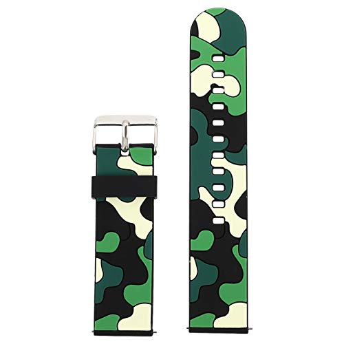 HOMSFOU Correa banda muñequera rápida pulseras deportivas relojes para watches accesorios para pulseras reloj de pulsera reloj pulseras accesorios silicona epoxi Green