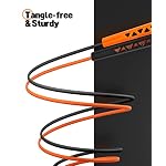 Jump Rope, Adjustable Handles for or Women, Men, and Kids,Tangle-Free Rapid Speed Jumping Rope for Fitness, Home Exercise & Slim Body, Cardio and Endurance Training,2-Pack - Image 5
