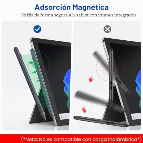 Lápiz Surface compatible con Surface Pro 9/10/11/12 para dibujar sin saltos 5
