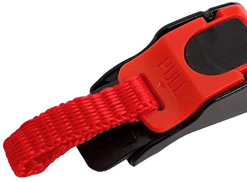 Jahyshow 3X Motorcycle Helmet Speed Clip Quick Release Chin Strap Button Pull Buckle Bike #TOP5