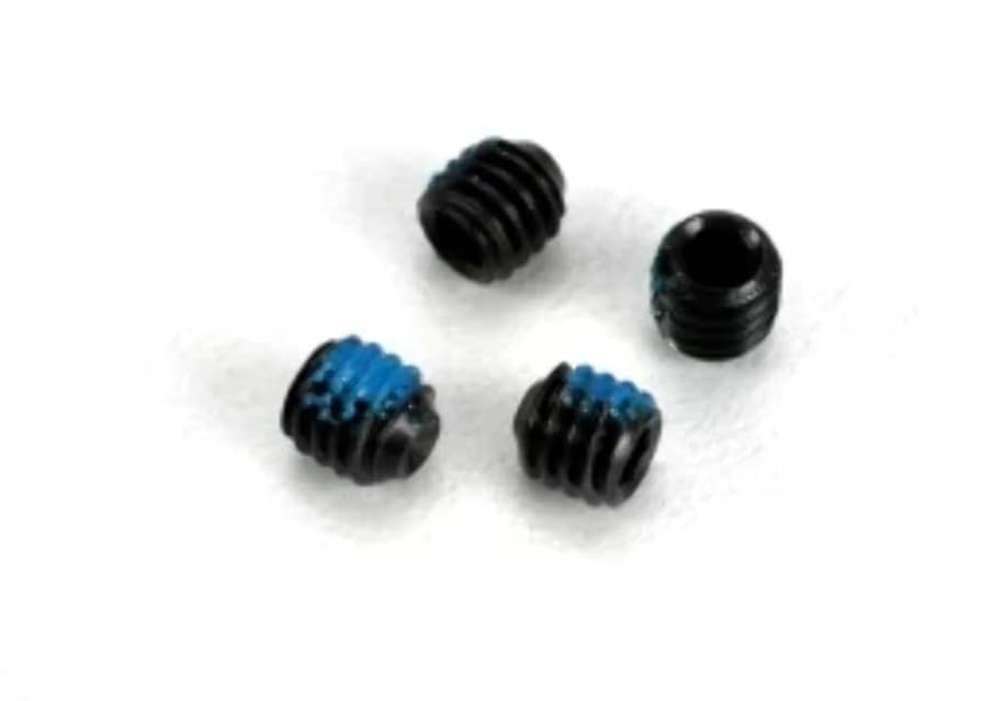 Amazon.com: Traxxas 4897 Grub Screws 4mm, 6-Piece : Toys & Games