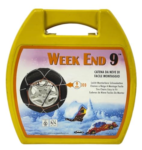 ALE E COMMERCE Catene da Neve Realizzate per Week End 9 mm 175/65-14