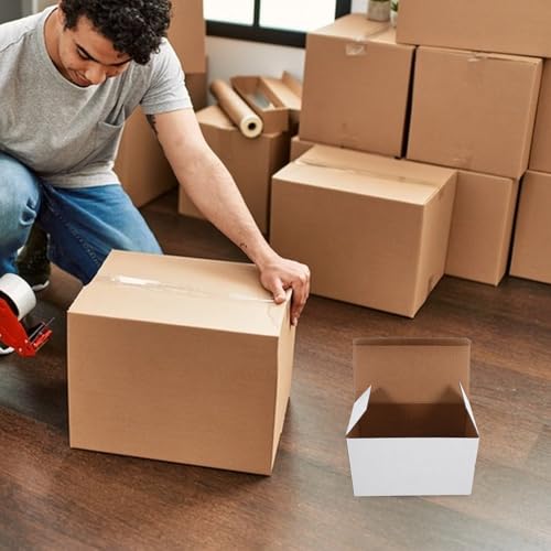 Caja de cartón corrugado resistente con divisiones protectoras SOLUSTRE para embalaje seguro 8