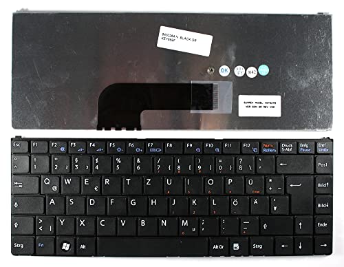 Clavier de remplacement Sony Vaio VGN-N150P/B noir pour restaurer la frappe de votre PC