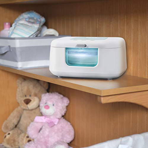 Baby Wipe Warmer & Dispenser with LED Changing Light & On/Off Switch - Jool Baby