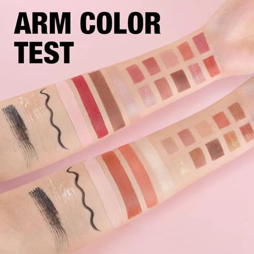 All in One Makeup Kit, 11 PCS Makeup Set for Women - Complete Cosmetic Bundle with Eyeshadow Palette, Lipstick, Highlighters, Mascara & Brushes, Ideal Makeup Gift Set for Beginners and Daily Use - Image 4