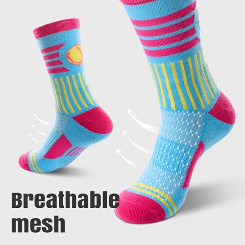Jeasona Athletic Socks for Teen Girls Gifts for Teenager Women Team Volleyball Softball Stuff Accessories4