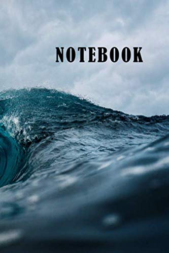 Notebook: Wave on the sea notebook journal and daily writing -120 Pages - (6 x 9 inches)
