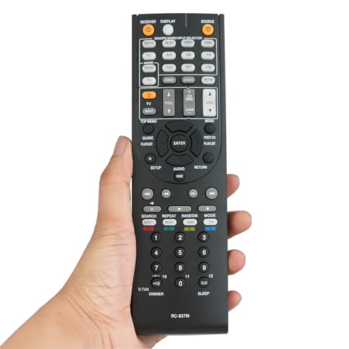 Télécommande RC-837M pour récepteur AV Onkyo HT-R494 HT-S5800 et TX-NR818