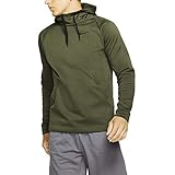  Nike Therma Men\'s Pullover Training Hoodie Size M (Cargo Khaki)